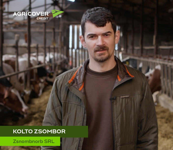 Kolto Zsombor colaborează cu Agricover Credit IFN pentru modernizarea fermei